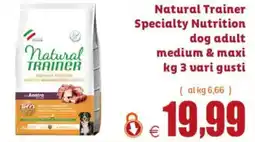 Elite Pet Natural Trainer Specialty Nutrition dog adult offerta