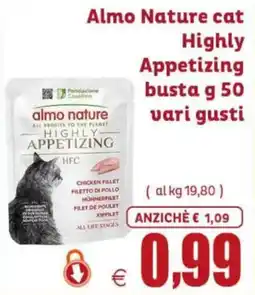 Elite Pet Almo Nature cat Highly Appetizing offerta