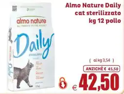 Elite Pet Almo Nature Daily cat sterilizzato offerta