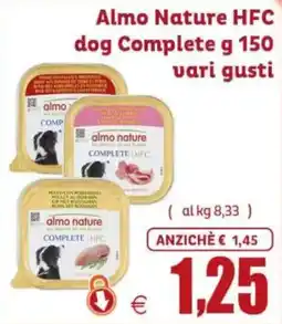 Elite Pet Almo Nature HFC dog Complete offerta