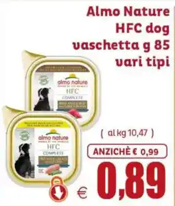 Elite Pet Almo Nature HFC dog offerta
