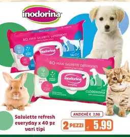 Elite Pet Salviette refresh everyday offerta