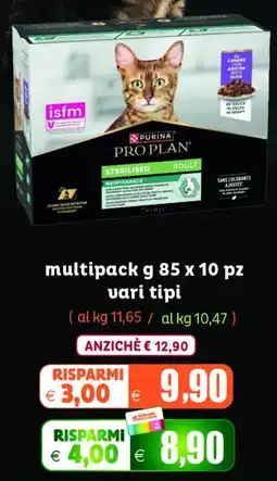 Elite Pet Purina Pro Plan sterilised adult offerta
