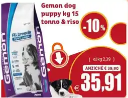 Elite Pet Gemon dog puppy tonno & riso offerta