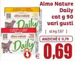 Elite Pet Almo Nature Daily cat offerta