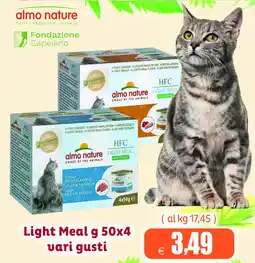 Elite Pet Almo Nature Light Meal offerta