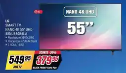 Trony LG Smart TV Nano 4K 55" UHD offerta