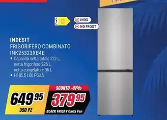 Indesit frigorifero combinato