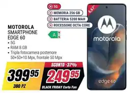 Trony Motorola Smartphone Edge 60 offerta