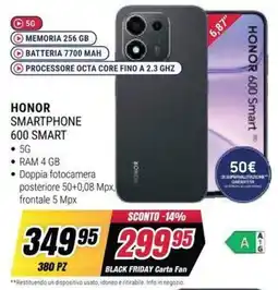 Trony Honor Smartphone 600 Smart offerta