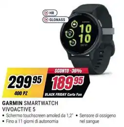 Trony Garmin smartwatch vivoactive 5 offerta