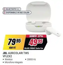 Trony JBL Auricolari TWS VFLEX2 offerta