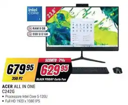Trony Acer All in One C242G offerta
