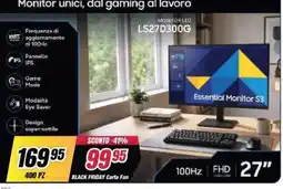 Trony Essential Monitor S3 offerta