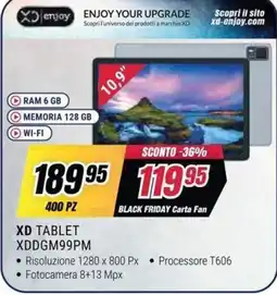 Trony XD TABLET XDDGM99PM offerta