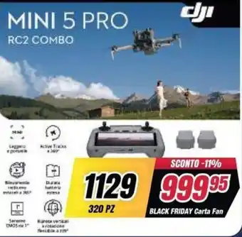 DJI MINI 5 PRO RC2 COMBO