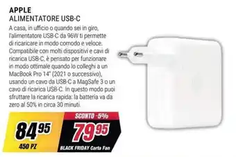 Apple Alimentatore USB-C