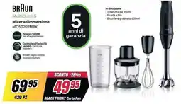 Trony Braun MultiQuick 5 Mixer ad immersione offerta