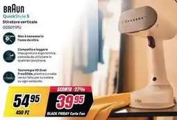Trony Braun stiratore verticale QuickStyle 5 offerta