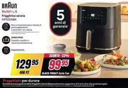 Trony Braun MultiFry 5 Friggitrice ad aria offerta