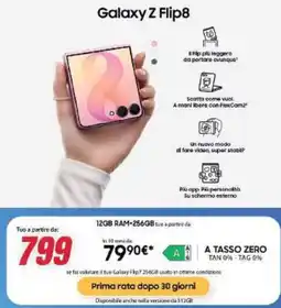 Trony Galaxy Z Flip8 offerta