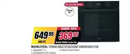 Trony Whirlpool forno multifunzione offerta