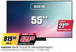 Trony Samsung Smart TV QLED 55" UHD offerta