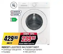 Trony Indesit lavatrice ima762mytimeit offerta