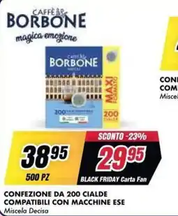 Trony Caffè Borbone offerta