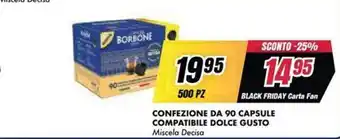 Trony Borbone Miscela Decisa offerta