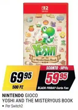 Trony Nintendo Gioco Yoshi and the Mysterious Book offerta