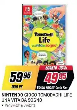 Trony Nintendo Gioco Tomodachi Life Una Vita da Sogno offerta