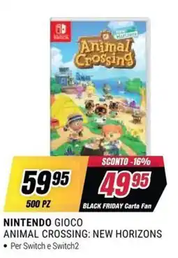 Trony Nintendo Gioco Animal Crossing: New Horizons offerta