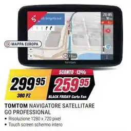 Trony Tomtom Navigatore Satellitare Go Professional offerta