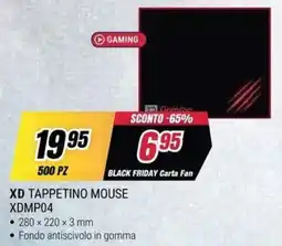 Trony XD Tappetino Mouse offerta