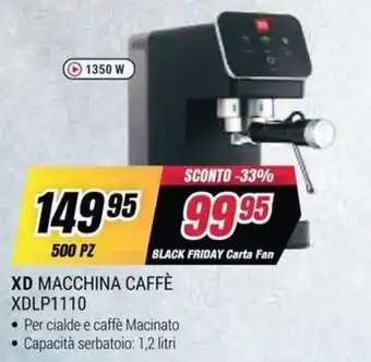 XD Macchina Caffè XDLP1110