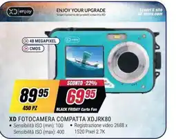 Trony XD Fotocamera Compatta XDJKR80 offerta