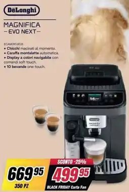 Trony DeLonghi Magnifica - Evo Next offerta