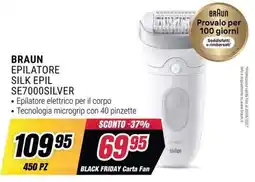 Trony Braun epilatore silk epil se7000silver offerta