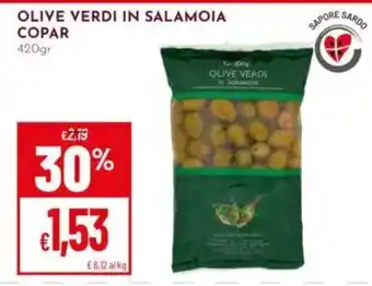 Pan Olive verdi in salamoia Copar offerta