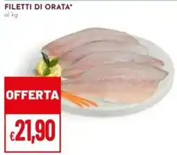 Pan Filetti di orata offerta