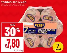 Pan Tonno Rio Mare all'Olio di Oliva offerta
