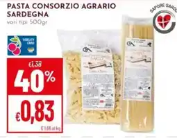 Pan Pasta Consorzio Agrario Sardegna offerta