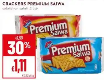 Pan Crackers premium Saiwa offerta