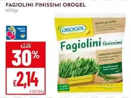 Pan Fagiolini finissimi Orogel offerta