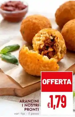 Pan Arancini i nostri pronti offerta