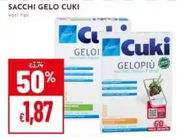 Pan Sacchi gelo Cuki offerta