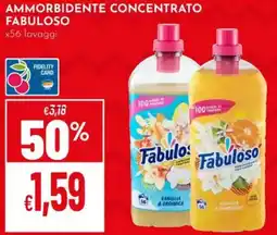 Pan Ammorbidente concentrato Fabuloso offerta