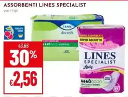 Pan Assorbenti Lines Specialist offerta