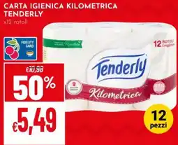 Pan Carta igienica kilometrica Tenderly offerta